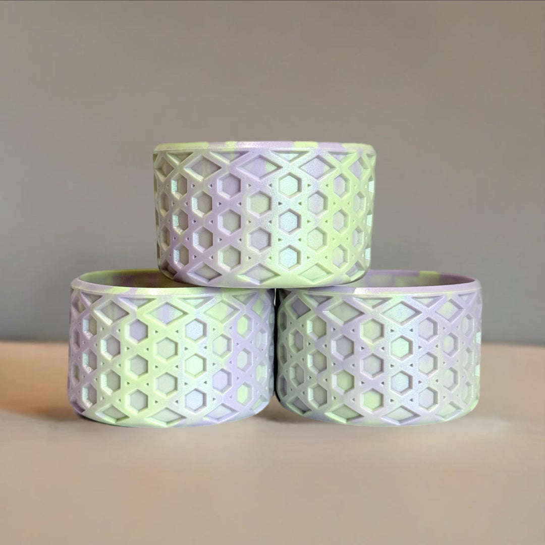 Hypnotic Green Remix Waffle Boot
