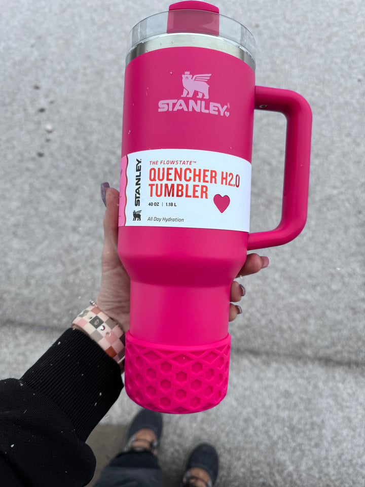 COSMO PINK WAFFLE Tumbler Boot -fits 20-40oz New!