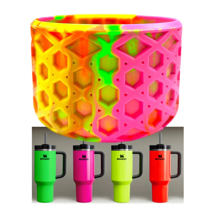 SPRING FLING WAFFLE Tumbler Boot -fits 20-40oz