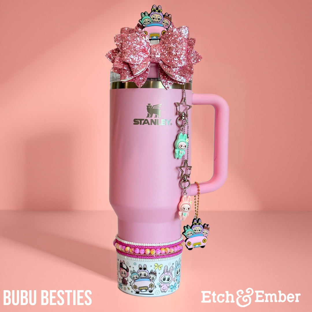 Bubu Besties Tumbler Boot -fits 40oz New!