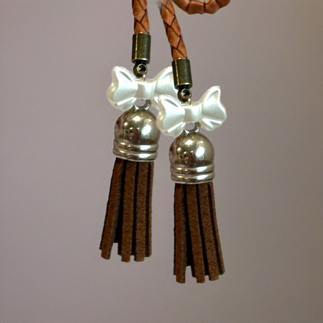 Lariat Luxe - Leather Tumbler Collar *Limited Edition*