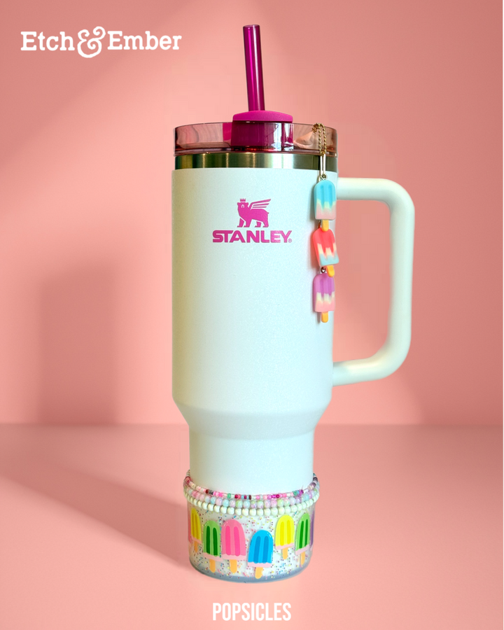 Clear POPSICLES Tumbler Boot -fits 20-40oz  NEW!