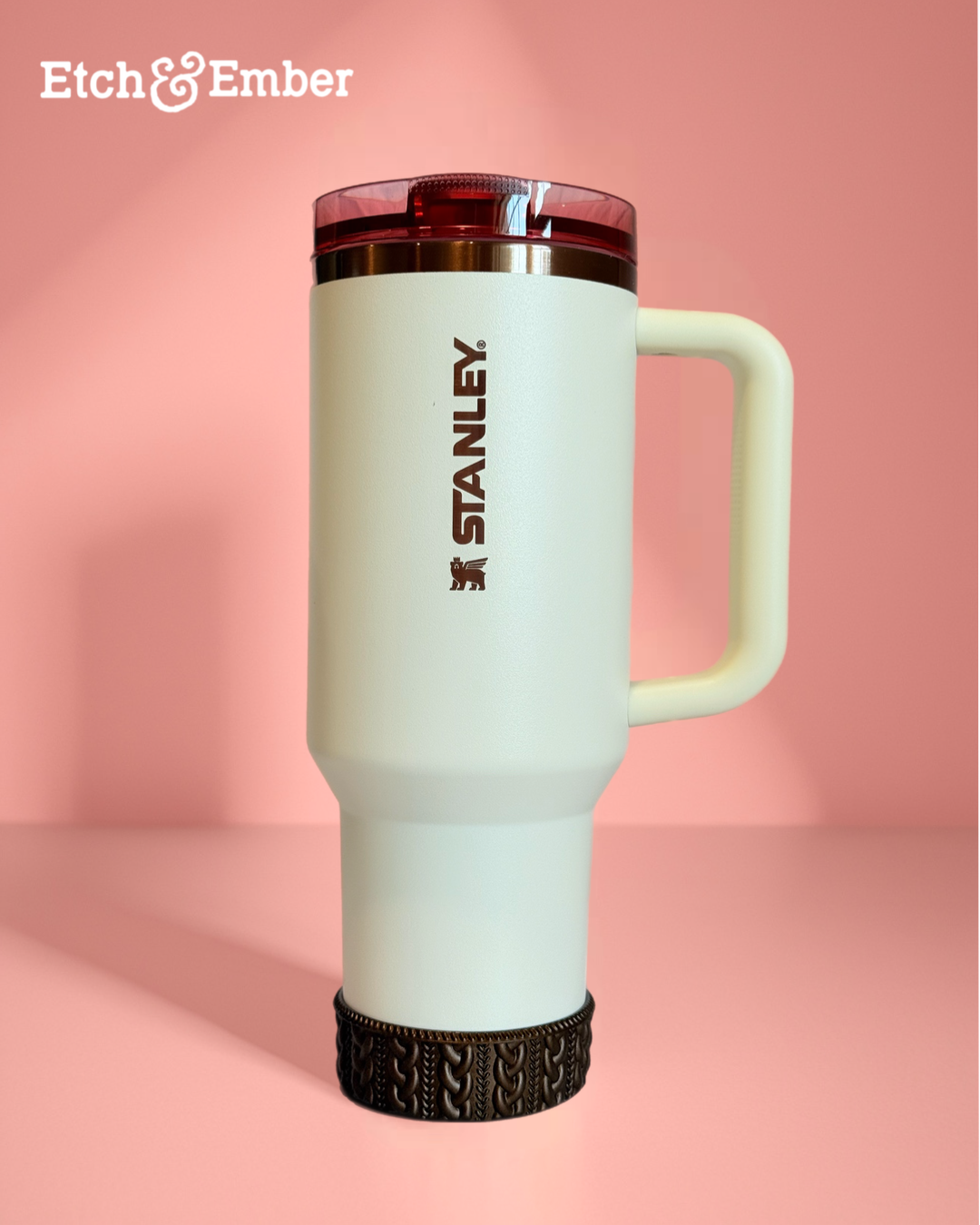 Deep Bronze Shorty Macrame Tumbler Boot