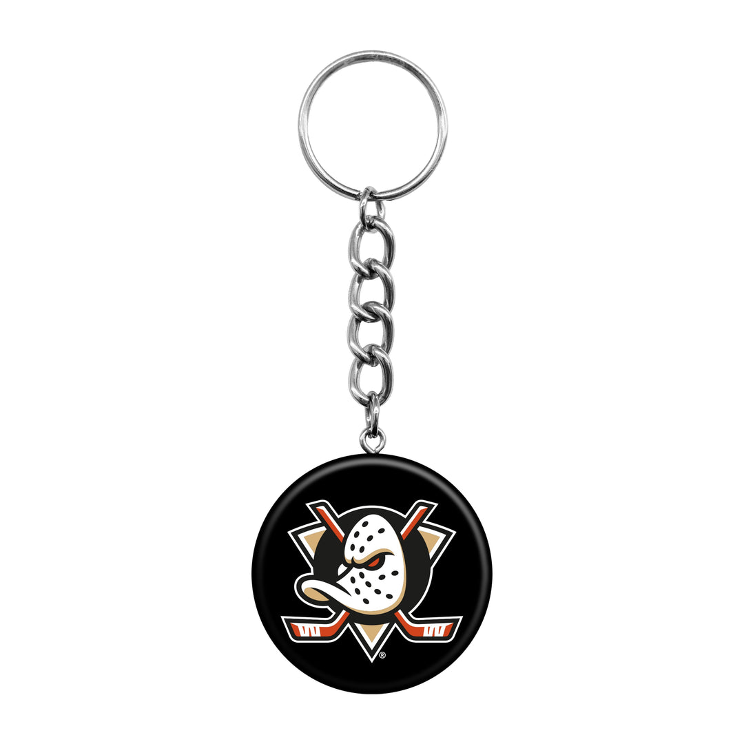 Anaheim Ducks Mini Hockey Puck Keychain