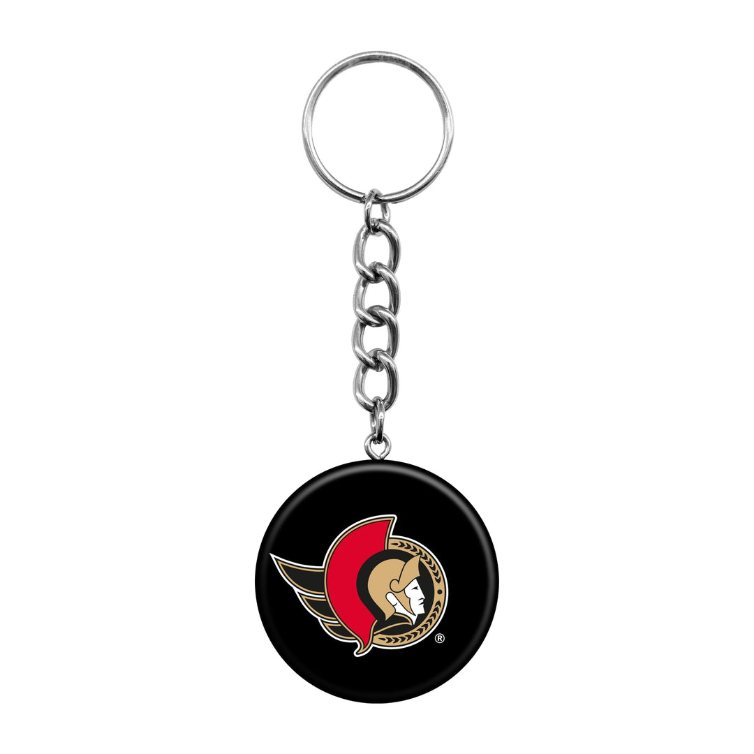 Ottawa Senators Mini Hockey Puck Keychain