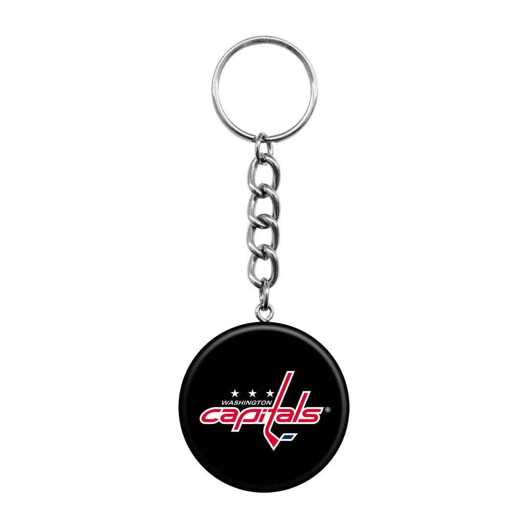 Washington Capitals Mini Hockey Puck Keychain