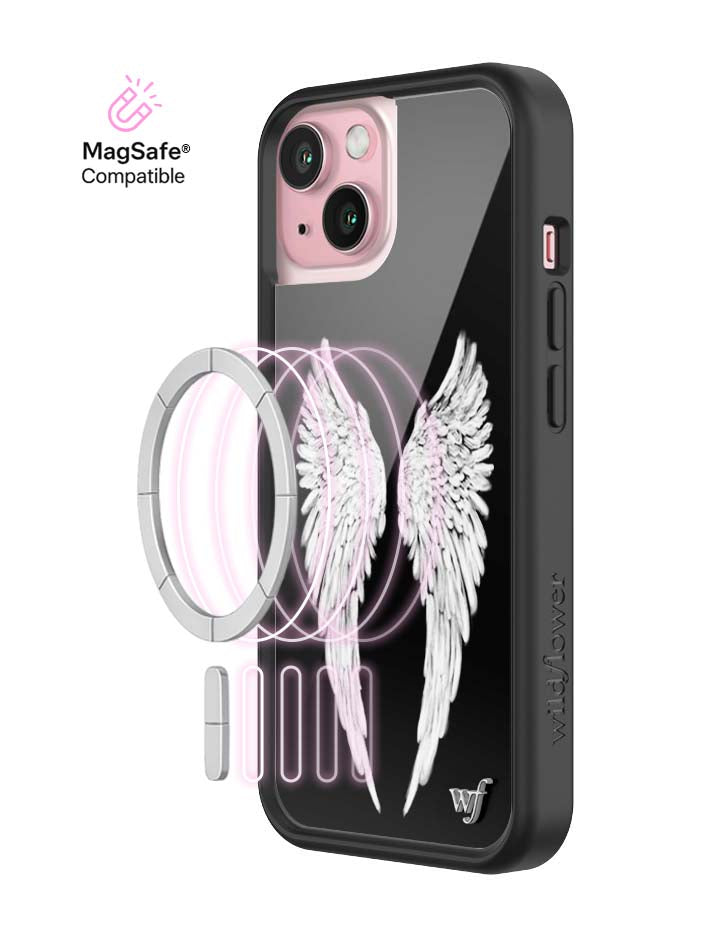 Angel Baby | Black iPhone Case