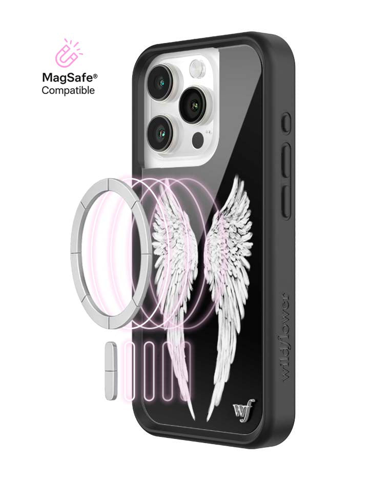 Angel Baby | Black iPhone Case