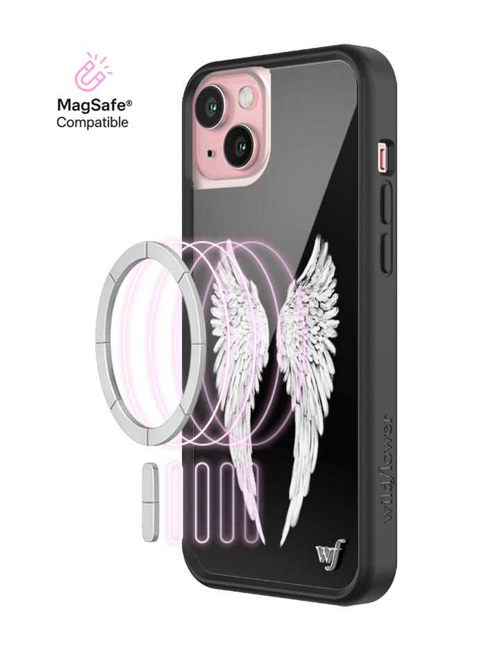 Angel Baby | Black iPhone Case