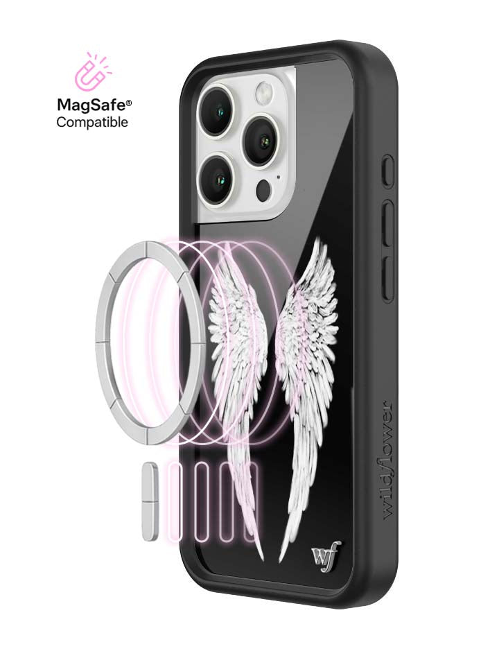 Angel Baby | Black iPhone Case