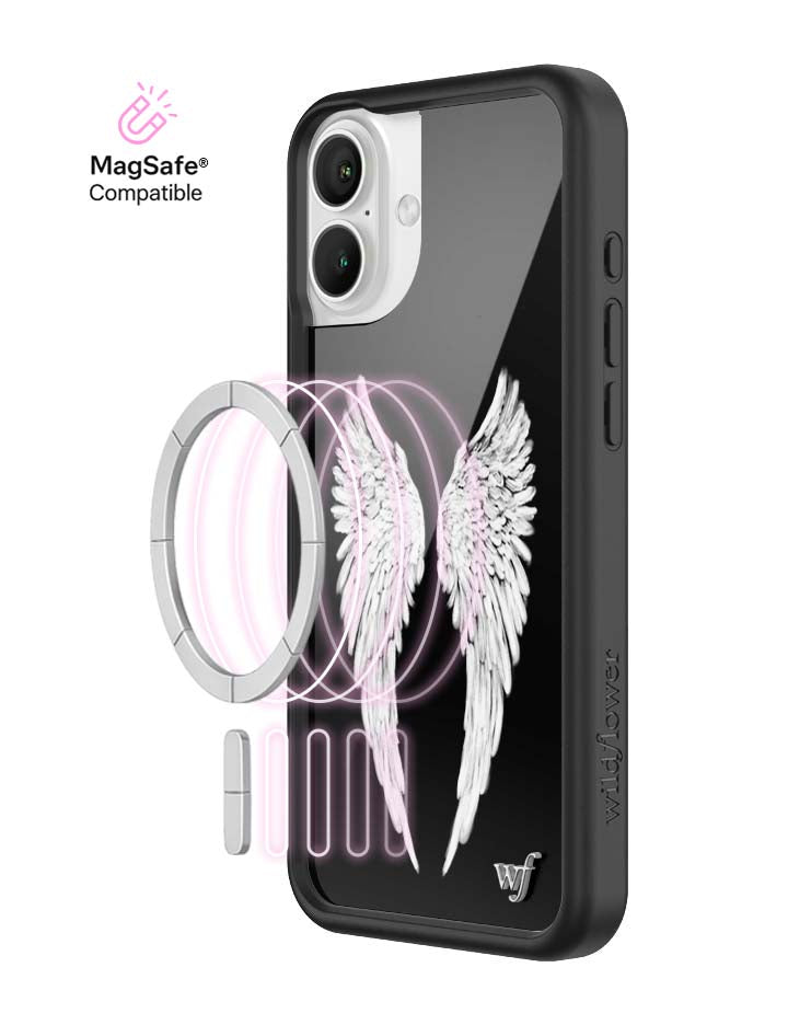 Angel Baby | Black iPhone Case