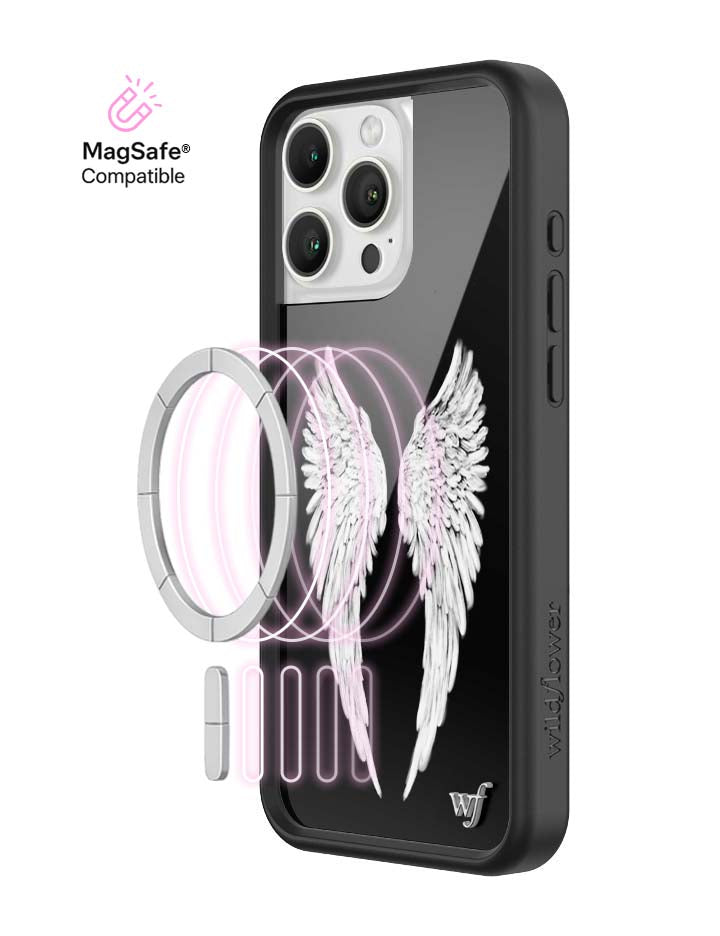 Angel Baby | Black iPhone Case