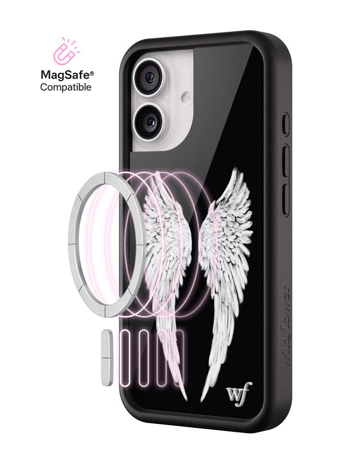 Angel Baby | Black iPhone Case