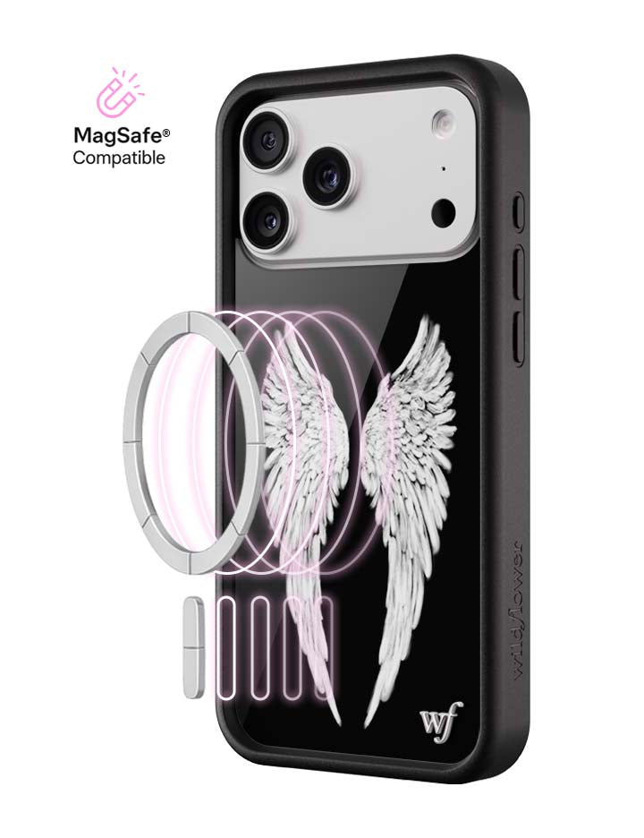 Angel Baby | Black iPhone Case