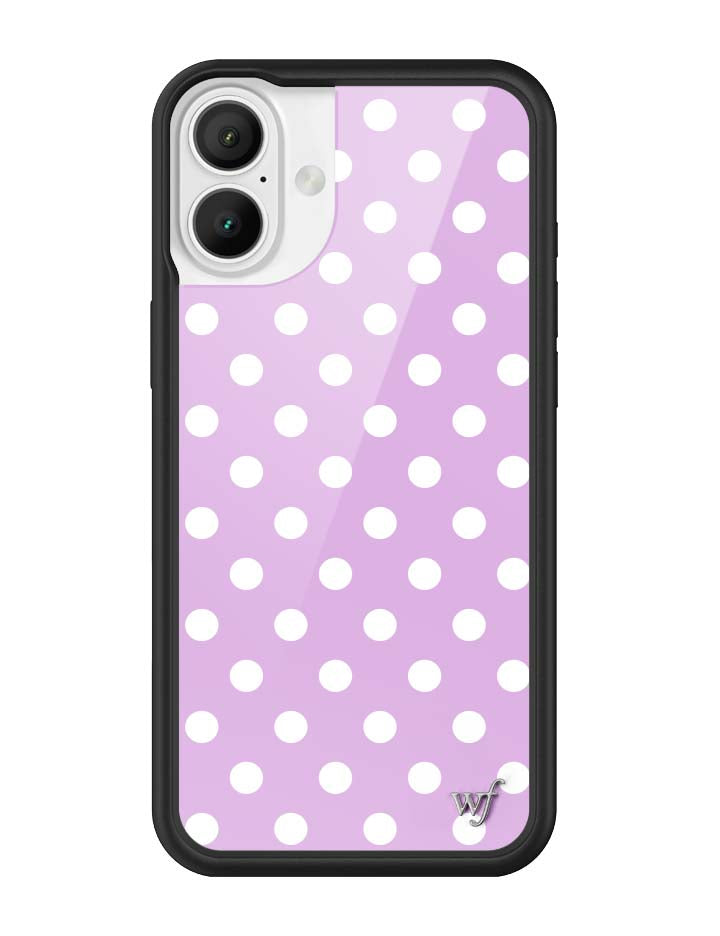 Polka Dot | Lavender and White iPhone Case
