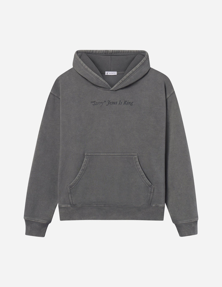 Not Sorry Jesus Is King Unisex Hoodie