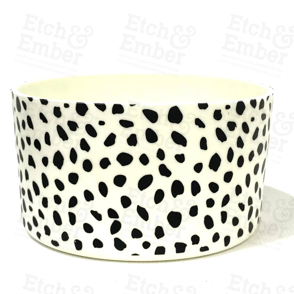 THE MARCEE Tumbler Boot -fits 20-40oz black dots