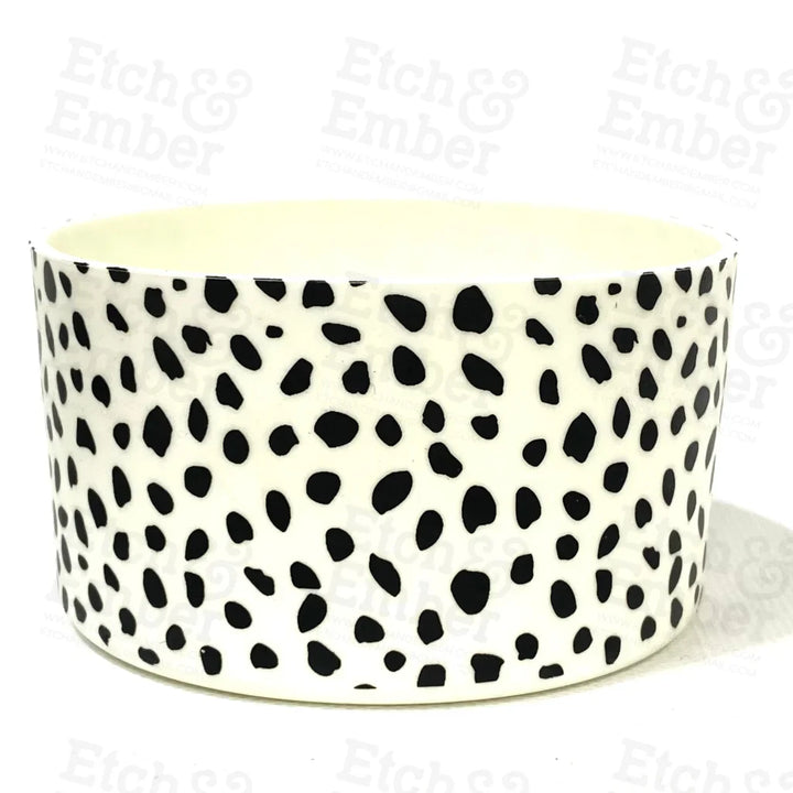 THE MARCEE Tumbler Boot -fits 20-40oz black dots