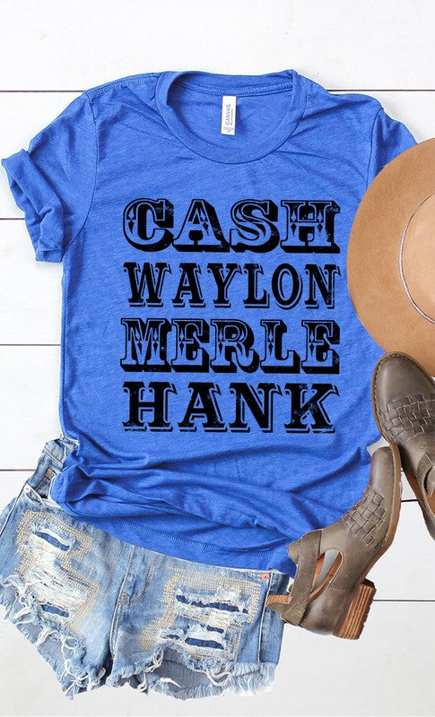 Retro Country Singer Graphic Tee T-Shirt