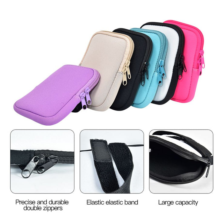 Sublimation Neoprene Fanny pack pouch with adjustable