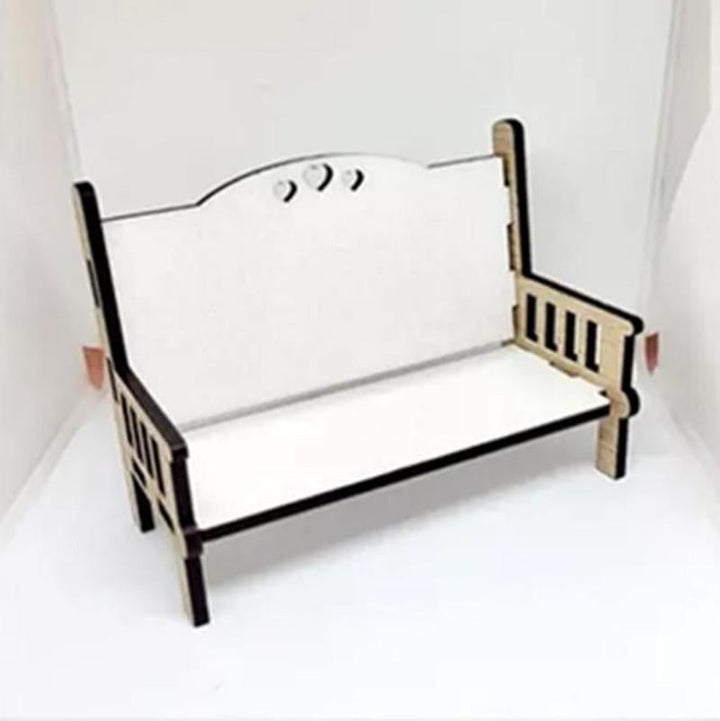 Sublimation Blank MDF memorial benches blank wooden ornament (3 Styles)
