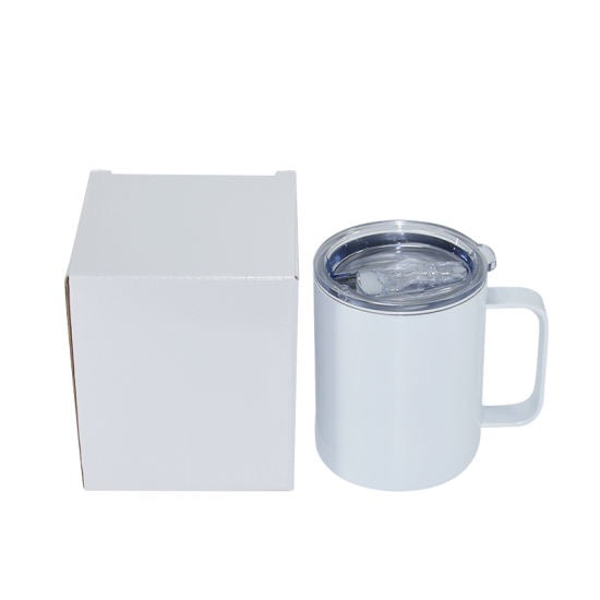 10oz Blank sublimation seamless straight camper, coffee Mug tumbler