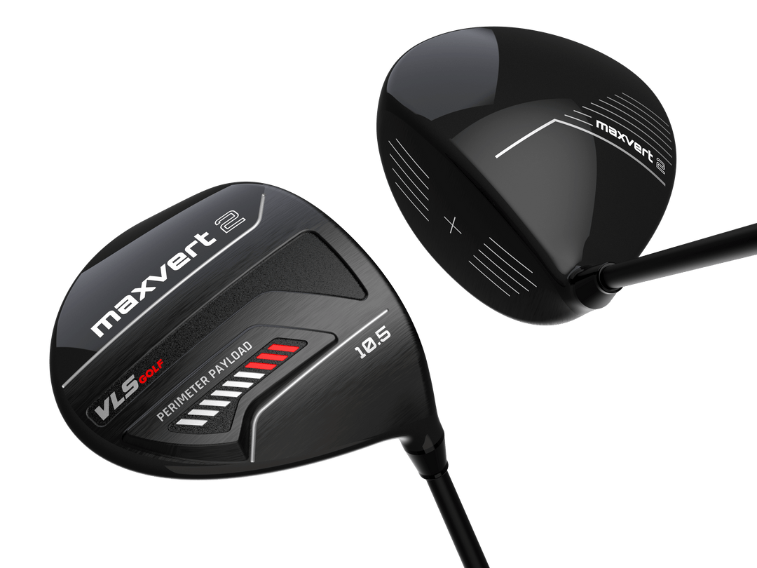 Maxvert 2 Driver and 2 Hybrids Bundle(18&22 Degree Hybrids)