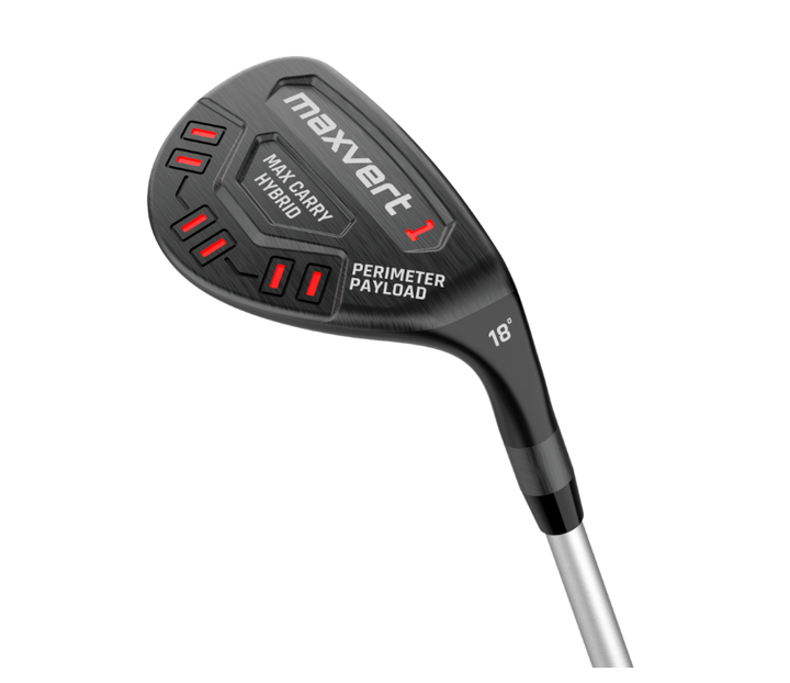 Maxvert 2 Driver and 2 Hybrids Bundle(18&22 Degree Hybrids)