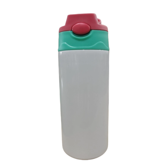 20oz Sublimation Sippy Cup Stainless Steel Flip Top Water Bottle
