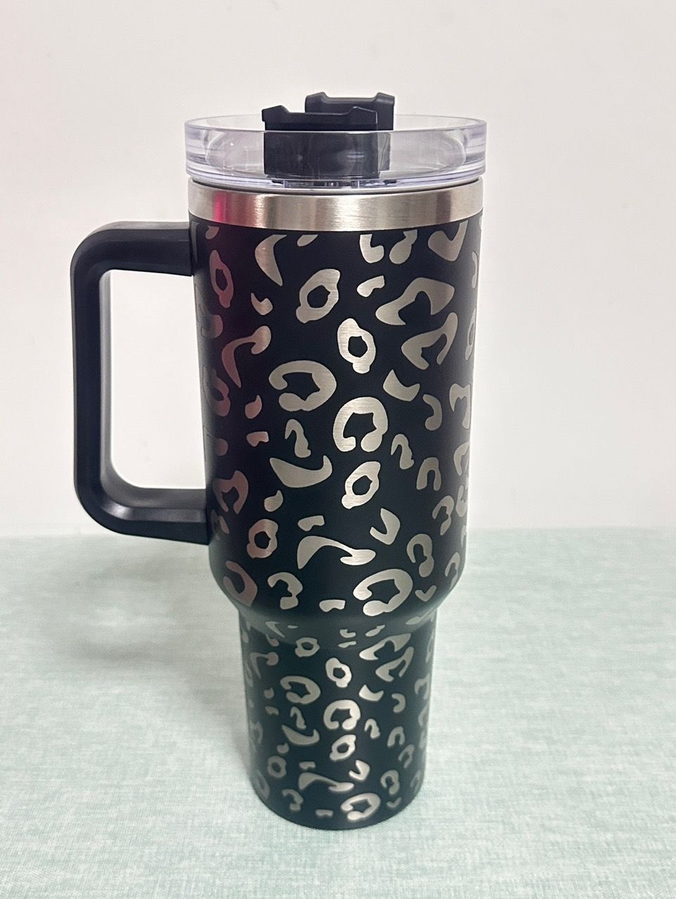 40oz Cheetah Leopard Laser Etched Stainless Steel Tumbler – Hailey Brook  Designs