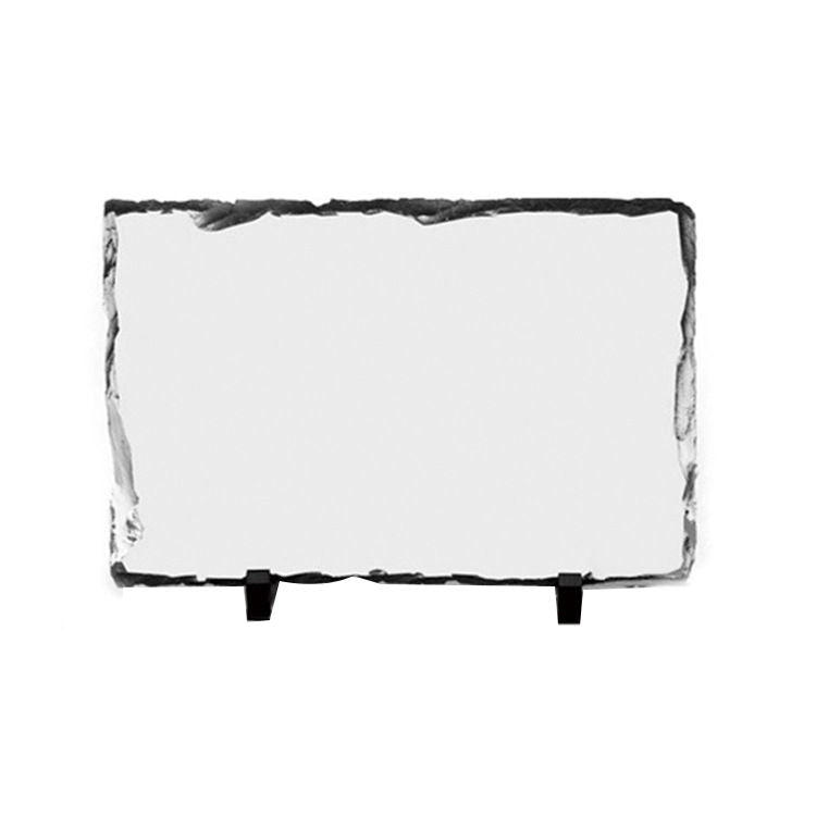 Sublimation Blank Photo Slate Rock Stone Appoximate 4x6 and 6x6 inch